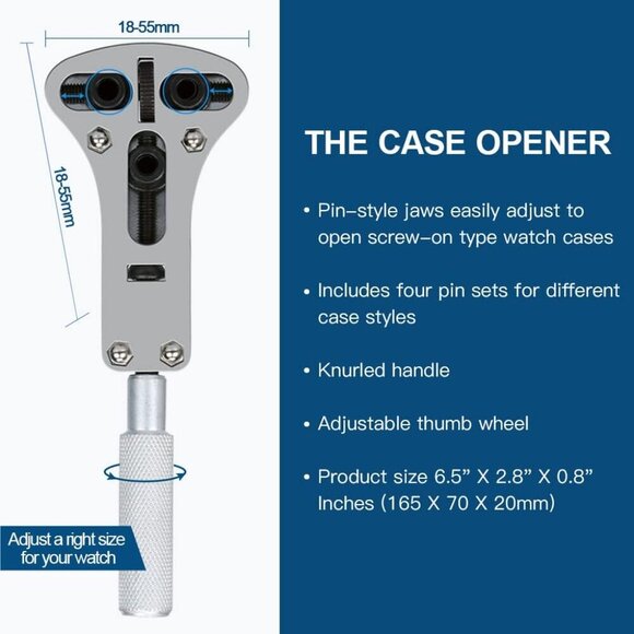 Watch Repair Kit, Watch Repair Tool, Watch Battery Replacement Tool Kit - Picture 2 of 6